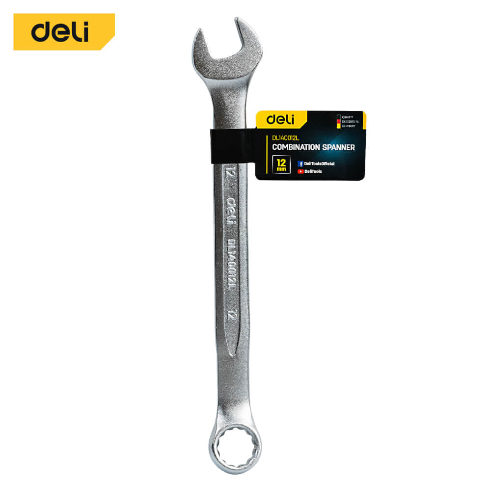 ประแจปากตาย DELI EDL140012L-SL-01 12มม_0